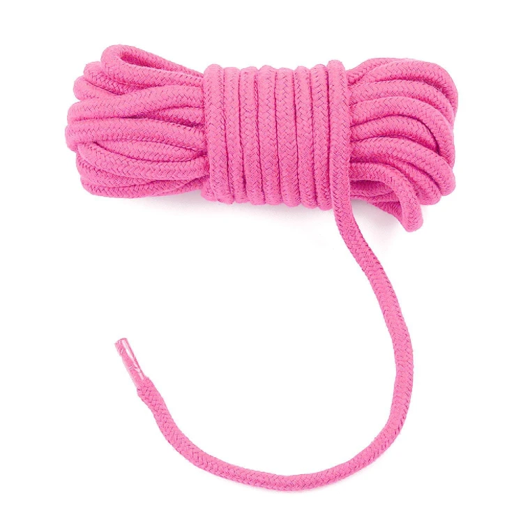lina do krępowania  Fetish Bondage Rope Pink 10 m