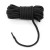 lina do krępowania Fetish Bondage Rope Black 10 m