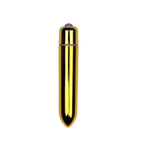 masażer X-Basic Bullet Long 10 speeds Gold