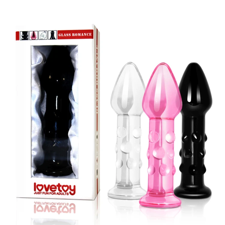 korek analny 5.5" Glass Romance Black