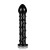 dildo 7" Glass Romance Black
