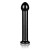 dildo 7" Glass Romance Black