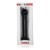 dildo 7" Glass Romance Black