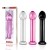 dildo 7" Glass Romance Black