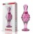 korek analny 4.5"" Glass Romance Pink