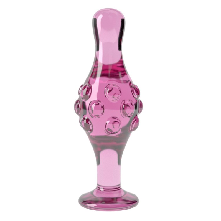 korek analny 4.5"" Glass Romance Pink