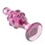 korek analny 4.5"" Glass Romance Pink