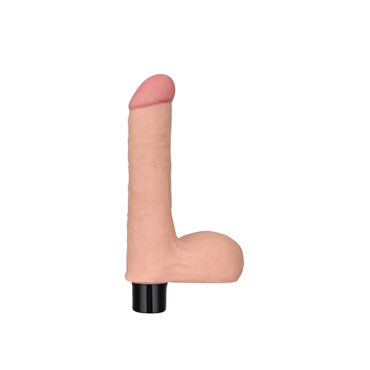 dildo 8"" REAL SOFTEE Vibrating