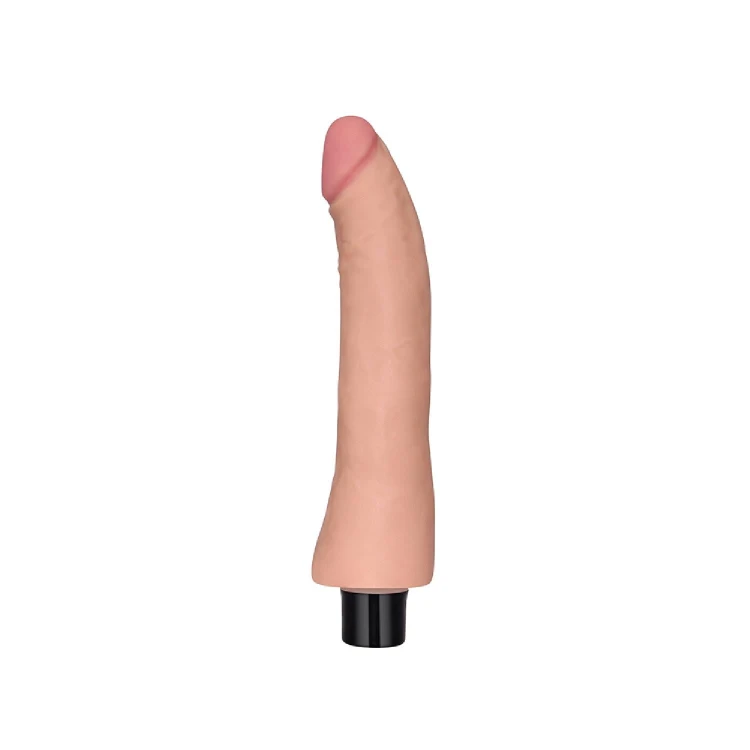 dildo 9"" REAL SOFTEE Vibrating