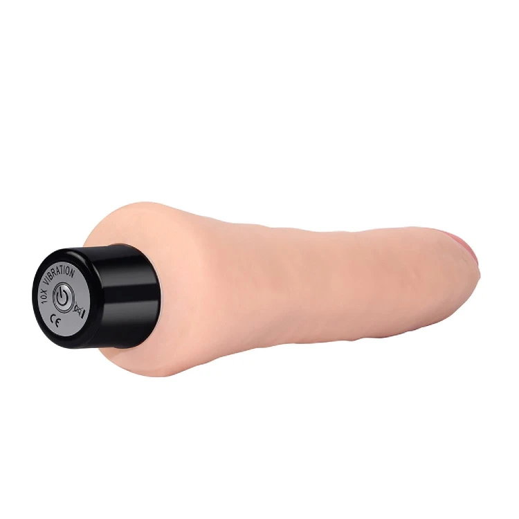 dildo 9"" REAL SOFTEE Vibrating