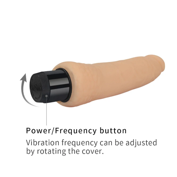dildo 8'' Xtreme Feel Cyberskin Vibrator