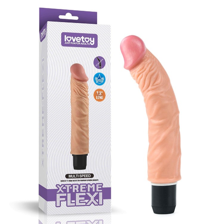 dildo 9.5"" Xtreme Flexi Vibrator