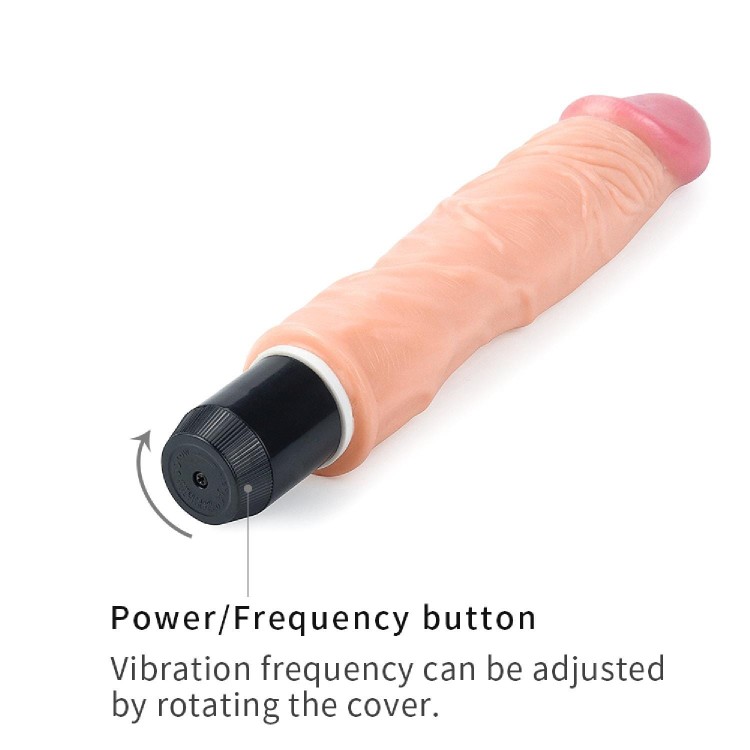 dildo 9.5"" Xtreme Flexi Vibrator
