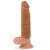 nakładka realistyczna Add 1"" Pleasure X Tender Penis Sleeve Brown