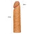 nakładka realistyczna Add 1"" Pleasure X Tender Penis Sleeve Brown
