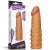nakładka realistyczna Add 2"" Pleasure X Tender Penis Sleeve Brown