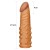 nakładka realistyczna Add 2"" Pleasure X Tender Penis Sleeve Brown