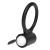 pierścień erekcyjny Power Clit Silicone Cockring Black