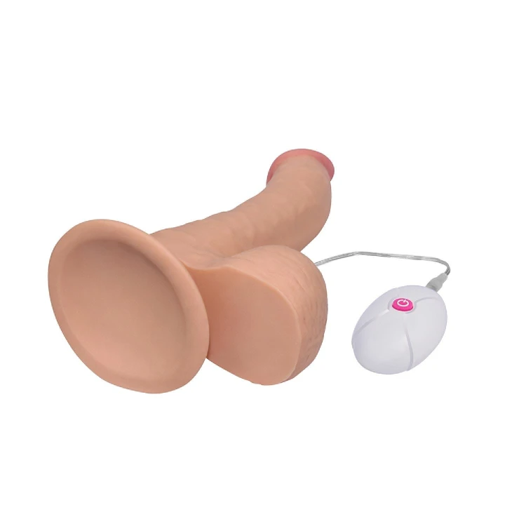 dildo 8.8"" The Ultra Soft Dude Vibrating