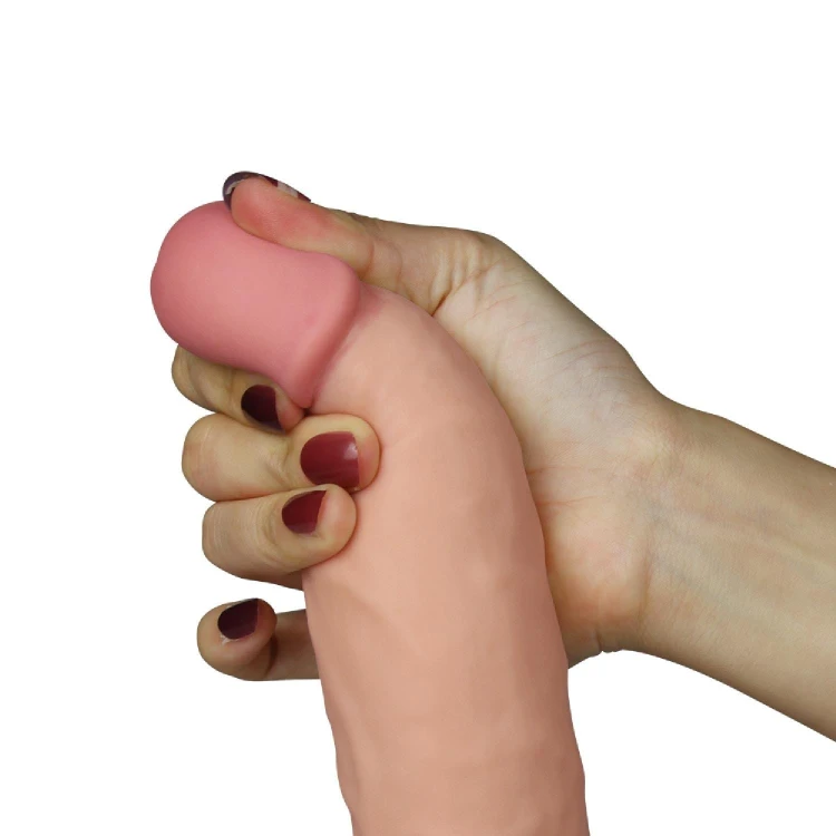 dildo 8.5"" The Ultra Soft Dude Vibrating