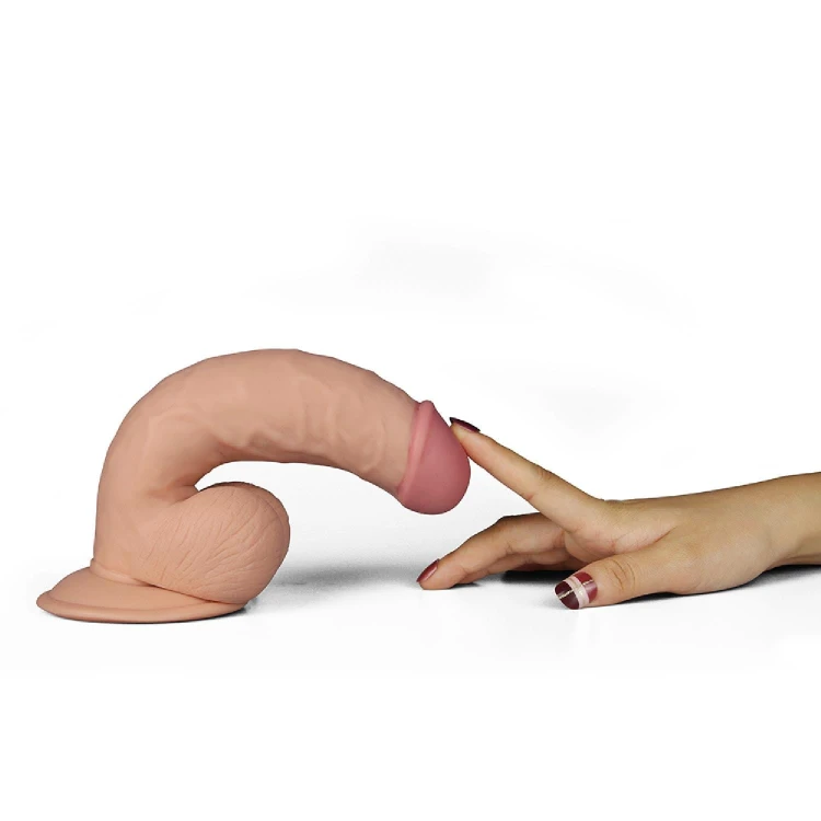 dildo 8.5"" The Ultra Soft Dude Vibrating