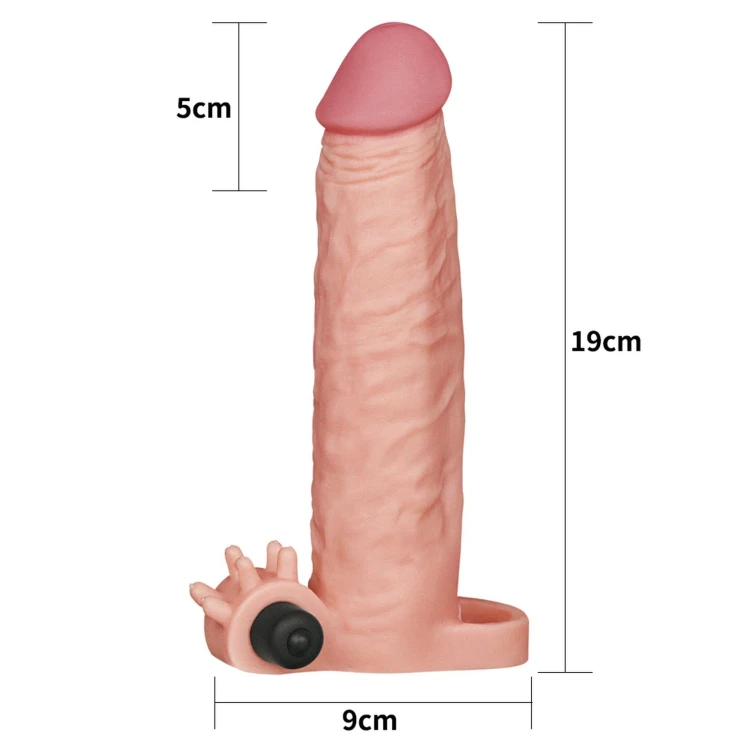 nakładka realistyczna Add 2" Vibrating Penis Sleeve