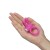 pierścień erekcyjny Power Clit Silicone Cockring Pink