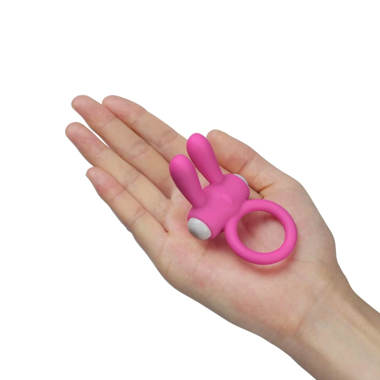 pierścień erekcyjny Power Clit Silicone Cockring Pink