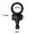 pierścień erekcyjny Power Clit Silicone Cockring Black