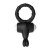 pierścień erekcyjny Power Clit Silicone Cockring Black