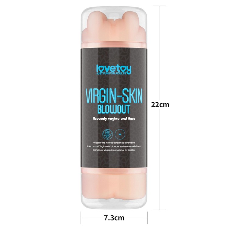 masturbator Virgin-Skin Blowout Stroker Vagina and Anus