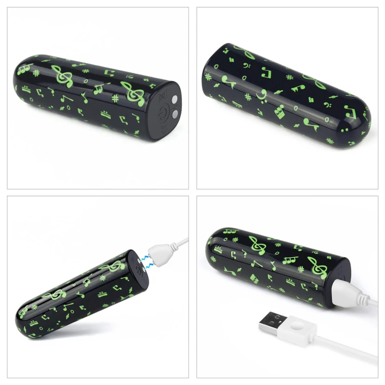 masażer Rechargeable Glow-in-the-dark Music Massager