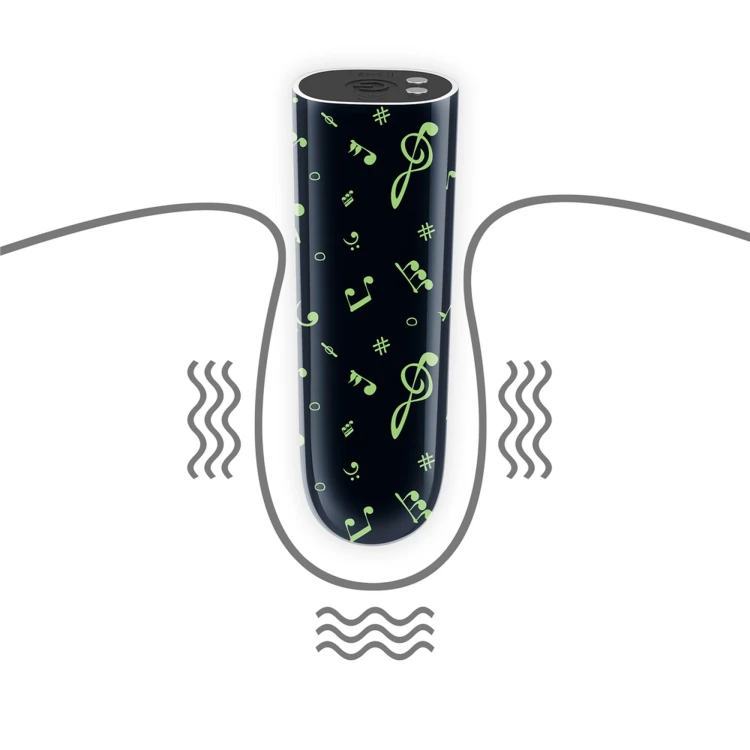 masażer Rechargeable Glow-in-the-dark Music Massager