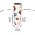 masażer Rechargeable Donut Massager