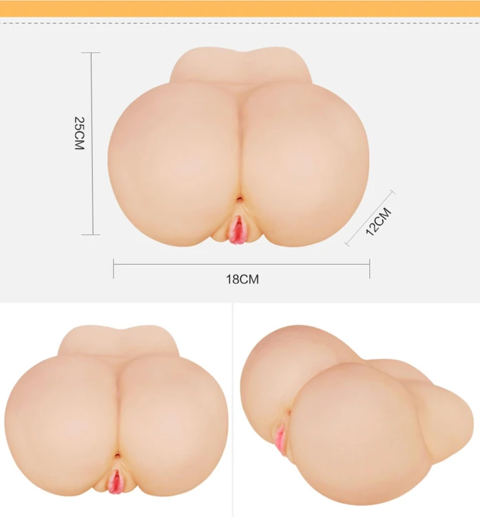 masturbator realistyczny Feel Me Bare Perfect Pussy&Ass