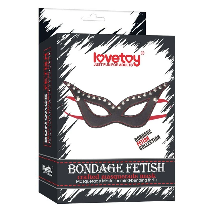maska Bondage Fetish Masquerade Mask