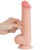 dildo 8'' Sliding Skin Dual Layer Dong Flesh