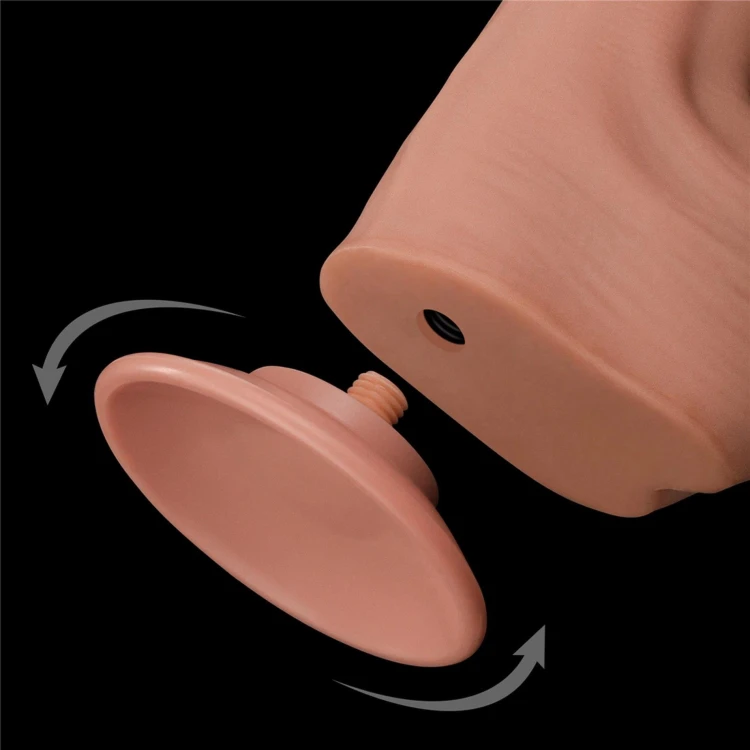 dildo 11.5'' King Sized Sliding Skin Dual Layer Dong