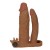 nakładka Add 2"" Pleasure X Tender Vibrating Double Penis Sleeve