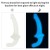 strap-on 10.5'' Lumino Play Double Dildo