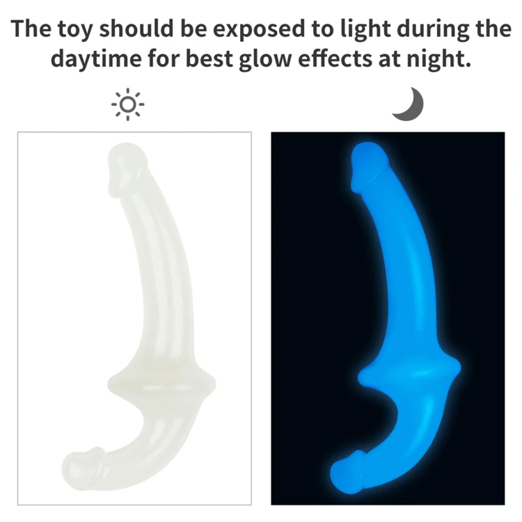 strap-on 10.5'' Lumino Play Double Dildo