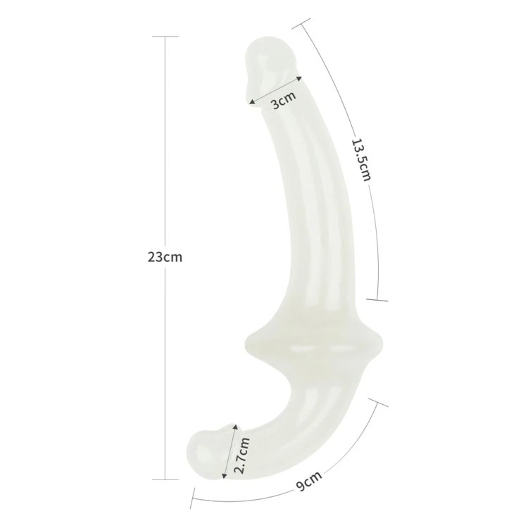 strap-on 10.5'' Lumino Play Double Dildo