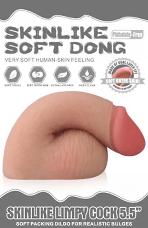 dildo 5.5"" Skinlike Limpy Cock