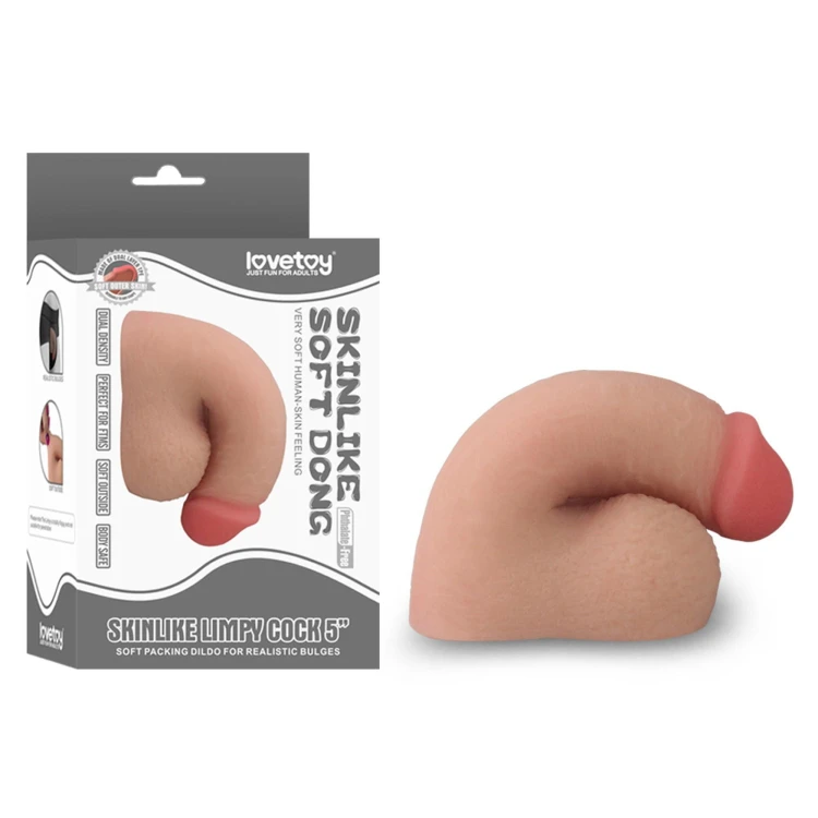 dildo 5"" Skinlike Limpy Cock