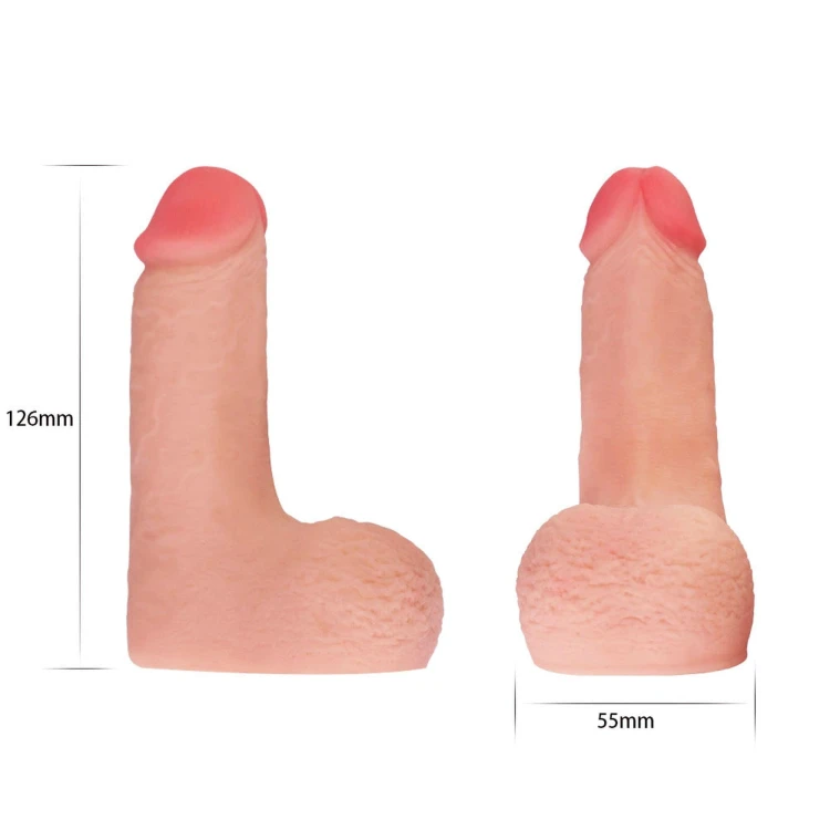 dildo 5"" Skinlike Limpy Cock