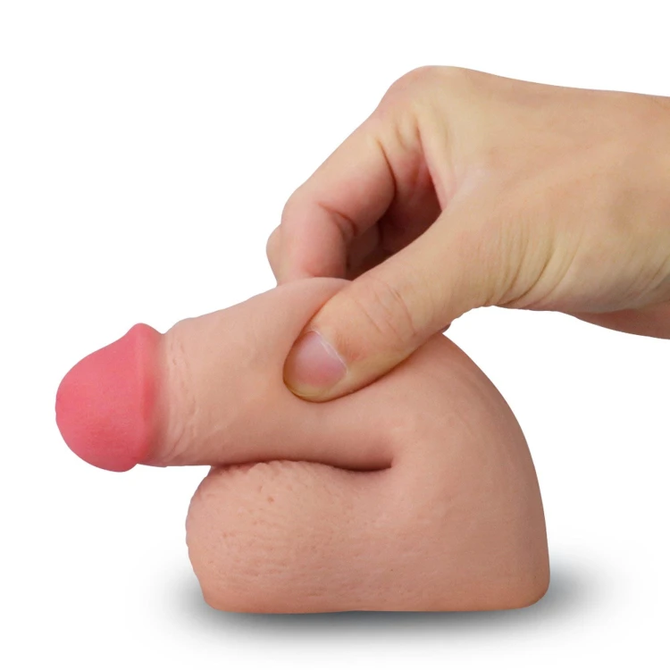 dildo 5"" Skinlike Limpy Cock