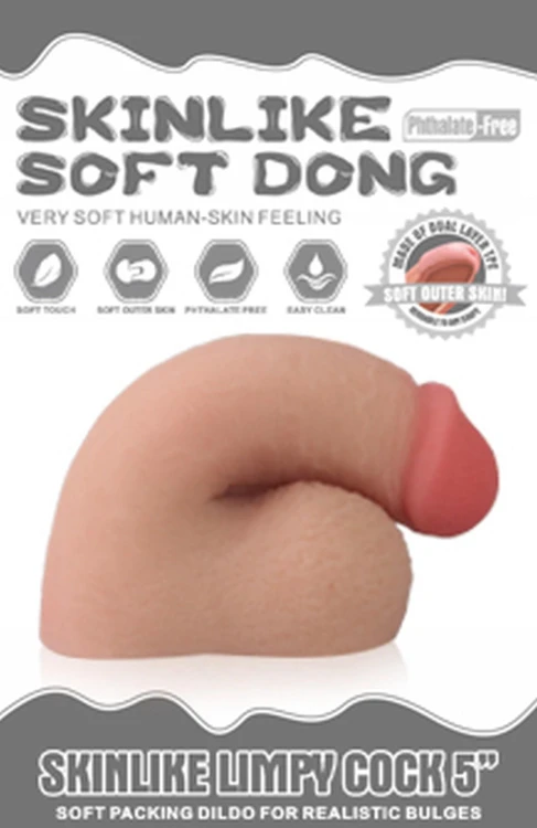 dildo 5"" Skinlike Limpy Cock