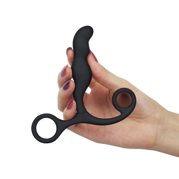 masażer Ultimate Silicone P spot Teaser Black
