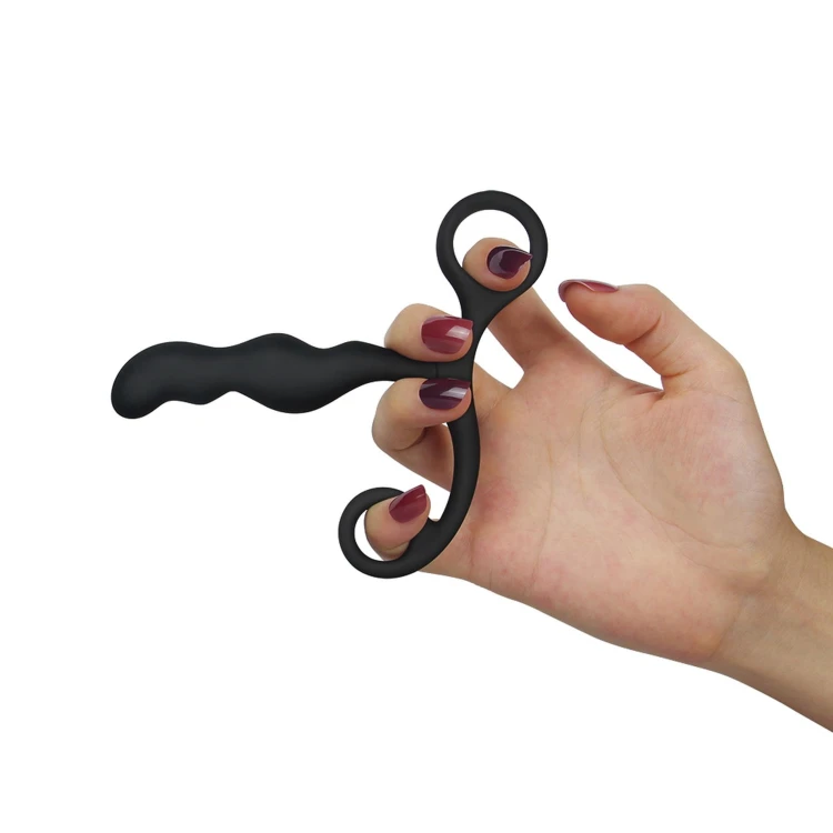 masażer Ultimate Silicone P spot Teaser Black