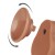 dildo 7'' Sliding Skin Dual Layer Dong Brown